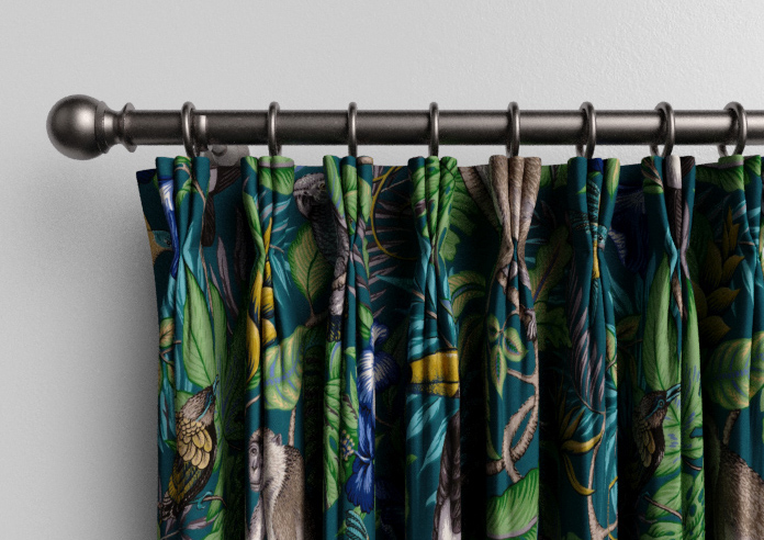 Rain Forest, Lagoon - Made to Measure Curtains - Image 11